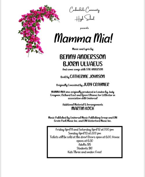 Mama Mia! CCHS Musical