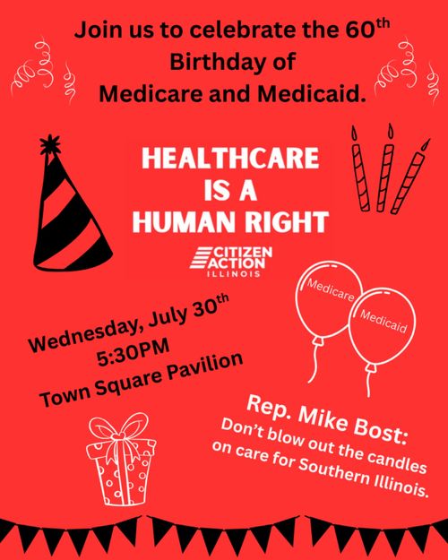 60th Birthday Party fir Medicare & Medicaid