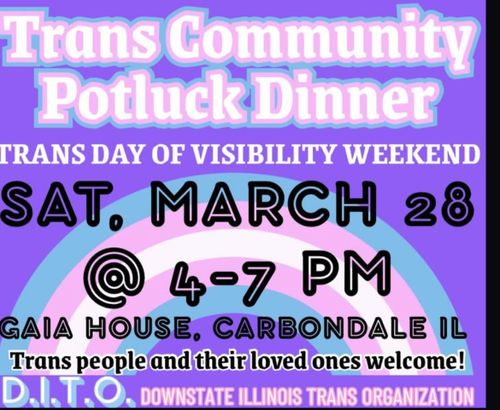 Trans community potluck dinner