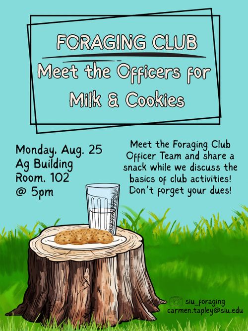 SIU Foraging Club - Meet the Officers & Intro to Foraging