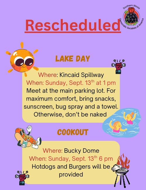 Swim and Cookout with So IL DSA