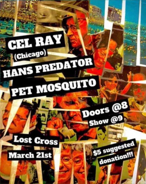 Cel Ray, Hans Predator, Pet Mosquito 