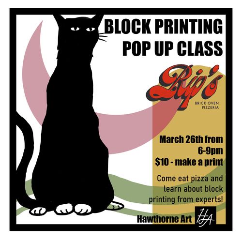 Block Printing Pop Up