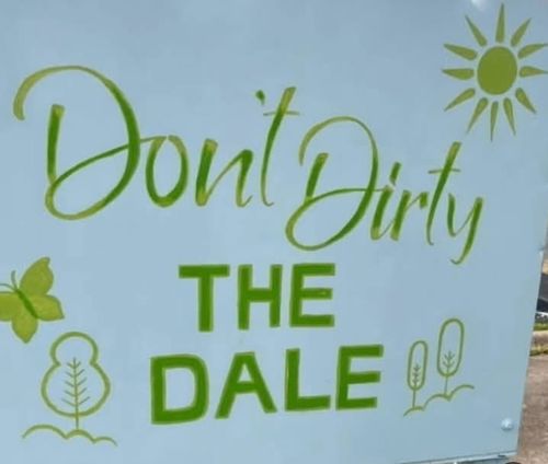 Don't Dirty the Dale Clean Up