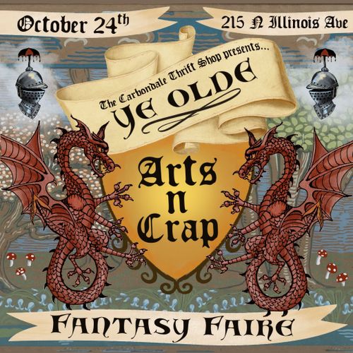 the carbondale thrift shop presents...
ye olde arts n crap
fantasy faire