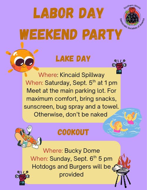 Labor Day Weekend Party with SIDSA